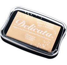 Delicata Metallic Stempelkissen, hellgold