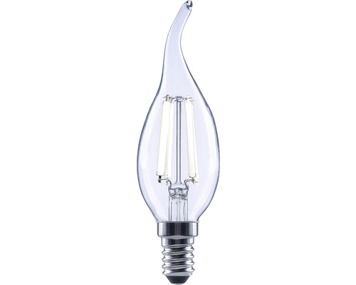 Ampoule flamme LED FLAIR à intensité lumineuse variable CL35 E14/6W(60W) 806 lm 4000 K blanc neutre transparent rafale