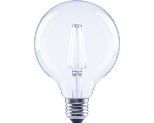 Ampoule sphérique LED FLAIR à intensité lumineuse variable G95 E27/7W(60W) 806 lm 4000 K blanc neutre transparent