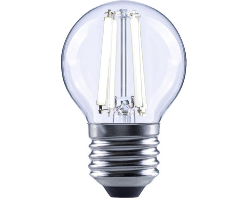 Ampoule LED en forme de goutte FLAIR à intensité lumineuse variable G45 E27/6W(60W) 806 lm 4000 K blanc neutre transparent