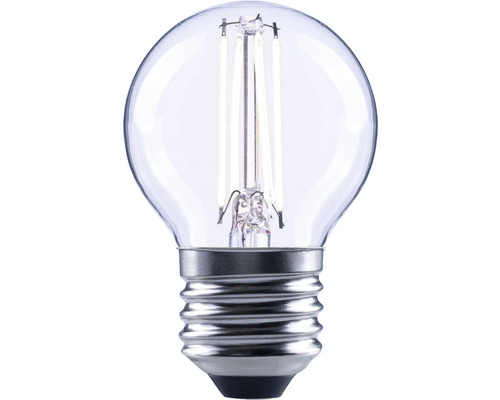 Ampoule LED en forme de goutte FLAIR à intensité lumineuse variable G45 E27/2,2W(25W) 250 lm 4000 K blanc neutre transparent