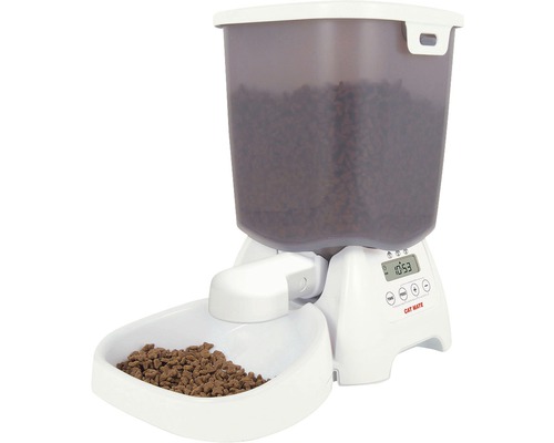 Automatischer Futterautomat für Katzen mit digitaler Zeitschaltuhr