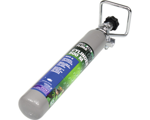 CO2-Druckgasflasche mit Tragegriff, 500 Gramm