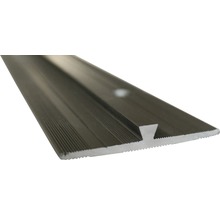 Stoßprofilleiste Slate-Lite F-Line stahl 2,5 m-thumb-0