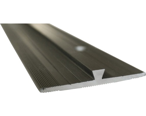 Barre profilée de jonction Slate-Lite F-Line acier 2,5 m Profilé de sol en métal