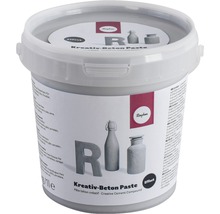 Pot de pâte béton créative