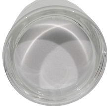 Glasbehälter von oben