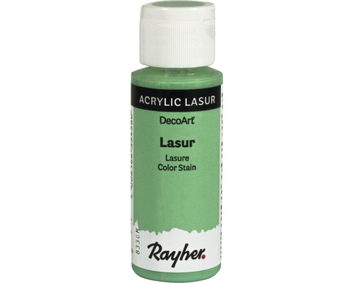 Lasure acrylique, effet, 59ml, vert menthe