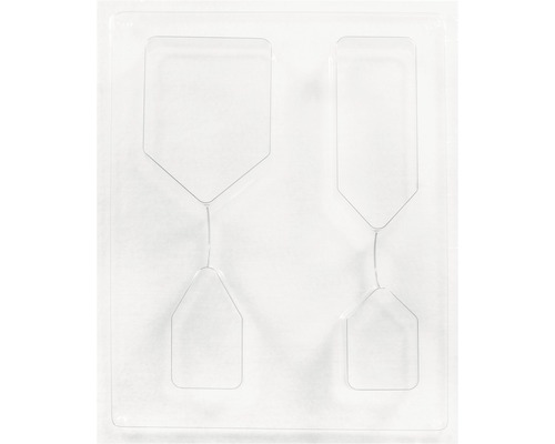 Kunststoffverpackung mit zwei Förmchen für Gießharz