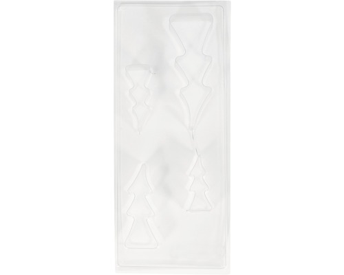 Formen zum Backen von Keksen in Weihnachtsbaumform