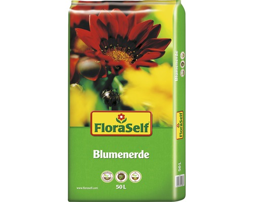Terreau pour fleurs FloraSelf 50 L