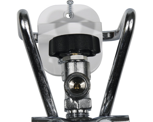 Eckventil mit Rosette und Griff