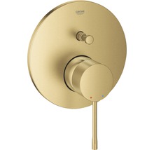 Grohe Logo. Aufputz-Thermostatarmatur mit rundem Design und Temperaturregler