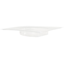 Quadratischer transparenter Einsatz