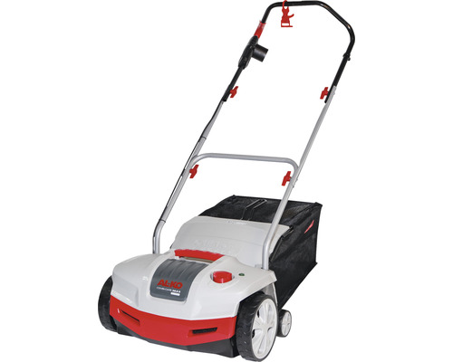 Scarificateur électrique avec bac de ramassage pour l''entretien du jardin