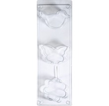 Moule pour béton avec motifs d''oiseaux, de papillons et de fleurs