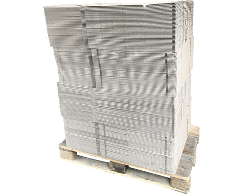 Palette de cartons de déménagement Cargo Point 350 x 370 x 650 mm carton 84 l à 30 kg 160 pièces
