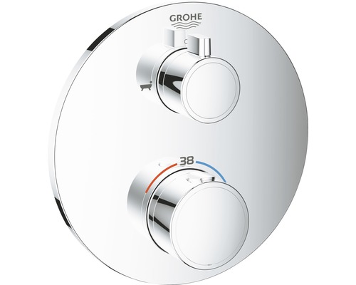 Robinet de baignoire avec thermostat GROHE Grohtherm chrome 24077000-0