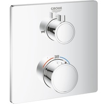 Robinet de baignoire avec thermostat GROHE Grohtherm chrome 24080000-thumb-0