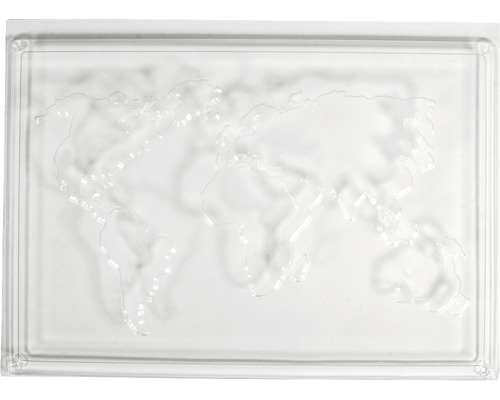 Moule : carte du monde, 20x30cm