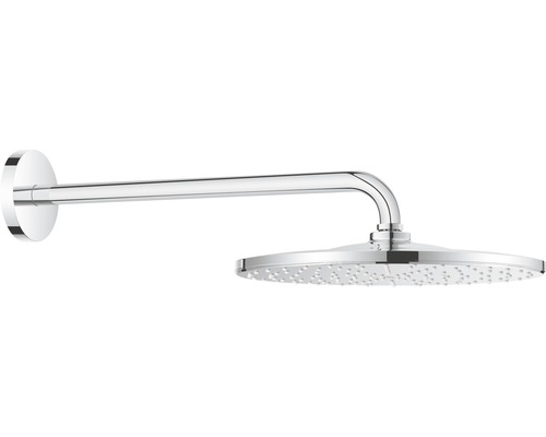 Ensemble pommeau de douche GROHE Rainshower Mono 310 26557000 Ø 31 cm avec bras de douchette 42,2 cm chromé