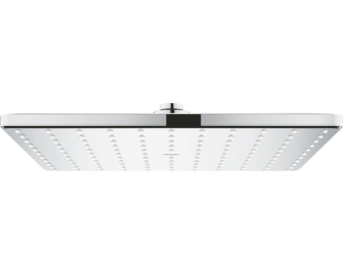 Pommeau de douche GROHE Rainshower Mono Cube 310 EcoJoy 26568000 31x31 cm chromé Pomme de douche carrée pour salle de bain