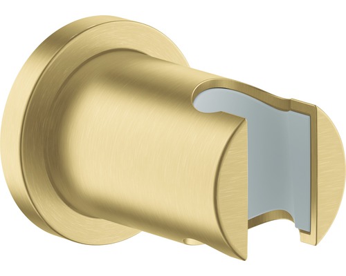 Support mural de douchette GROHE Rainshower Classic 27074GN0 cool sunrise brossé Support de douche en métal