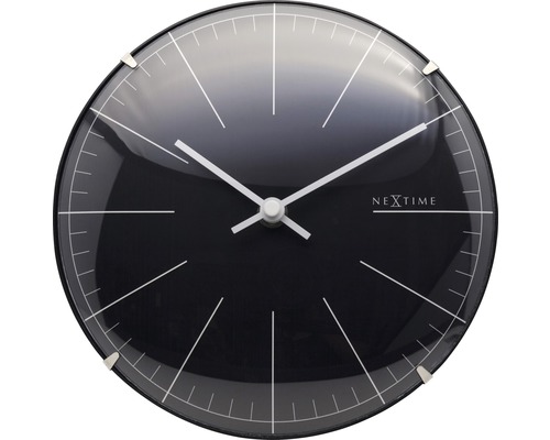 Horloge de table Big Stripe Mini noir Ø 20 cm