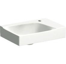 Lave-mains GEBERIT Xeno² 40 cm blanc avec émail spécial KeraTect® trou de robinetterie à droite 500529011-thumb-0
