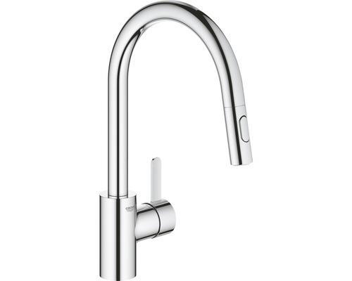 GROHE Küchenarmatur mit Handbrause EUROSMART COSMOPOLITAN chrom 31481001