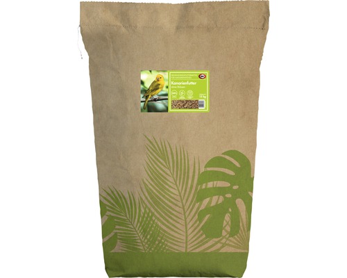 Nourriture pour canaris elles sans navettes 15 kg Sac en papier nourriture pour canaris