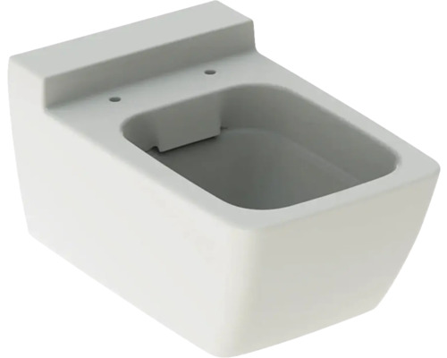 WC suspendu GEBERIT Xeno² cuvette à fond creux sans bride de rinçage blanc KeraTect® laque spéciale sans abattant WC 500500011