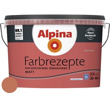 Alpina Wandfarbe Farbrezepte Roter Ahorn 2,5 l
