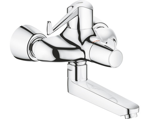 Robinet de lavabo mural GROHE Grohtherm Special chrome 34020001