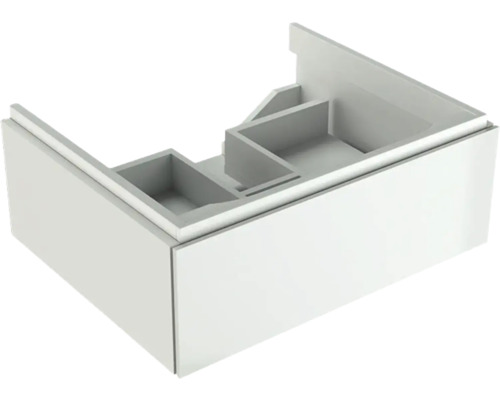 GEBERIT Waschtischunterschrank Xeno² weiß hochglanz 1 Auszug für 60 cm 500505011