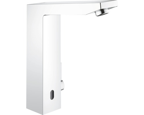 Robinet de lavabo GROHE Eurocube E 36441000 chrome avec pile Robinet de lavabo GROHE Eurocube E 36441000 chrome avec pile