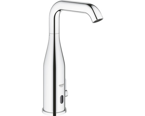 Robinet de lavabo GROHE Essence E 36445000 chrome avec pile Robinet de lavabo GROHE Essence E 36445000 chrome avec pile