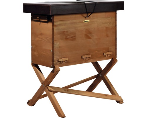 Ruche en bois avec support pour l''apiculture