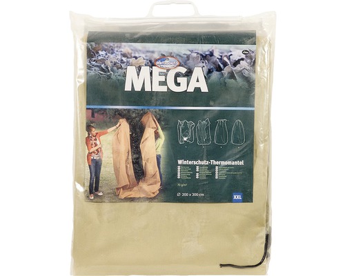 Winterschutz Thermomantel MEGA in der Verpackung, Größe 200 x 300 cm