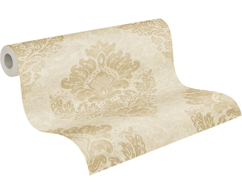 Tapetenrolle mit floralem Muster