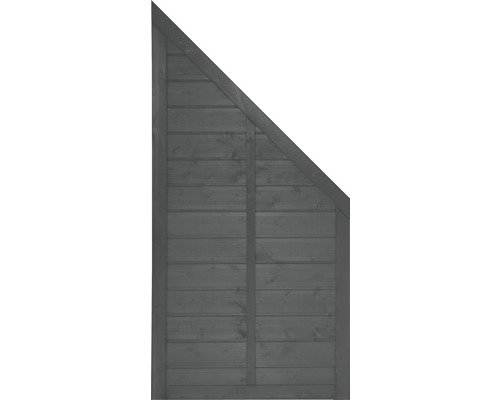 Panneau en bois Venga droite 90x180/90 cm, anthracite