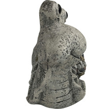 Sculpture de jardin figurine décorative Lafiora escargot fibre de verre 31 x 17 x 23,5 cm gris-thumb-1