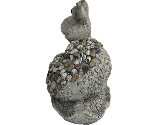 Dekorative Gartenfigur einer Eule aus Stein