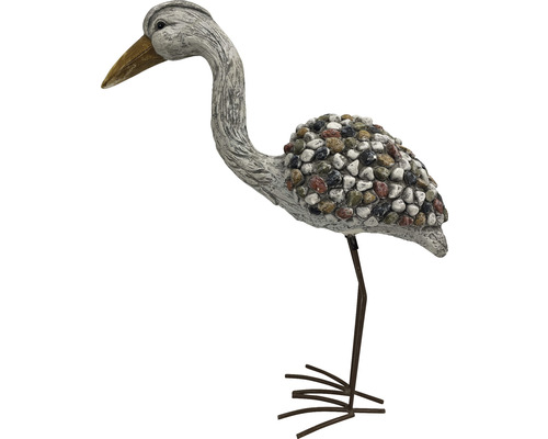 Figurine décorative de héron pour le jardin