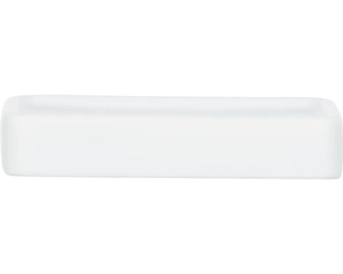 Rectangle en verre acrylique transparent