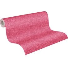 Pinke Vliestapete auf Rolle