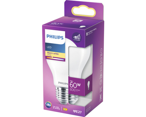 Philips LED Lampe 7 Watt E27