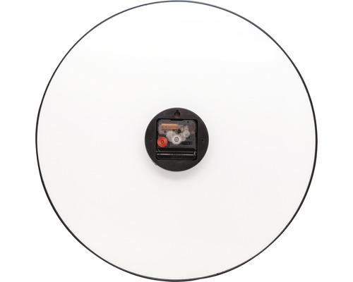 Dos d''une horloge murale ronde avec mouvement
