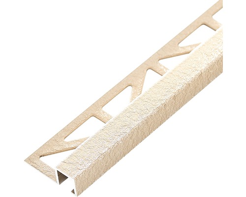 Quadrat-Abschlussprofil Dural Squareline 11 mm Länge 250 cm Aluminium beige