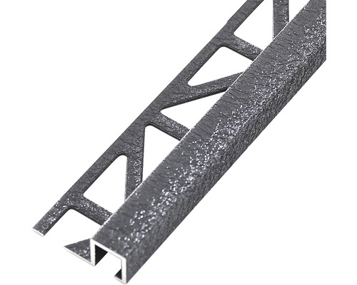 Profilé de finition rectangulaire Dural Squareline 11 mm longueur 250 cm aluminium anthracite